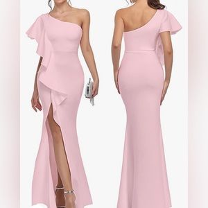 Light pink formal dress